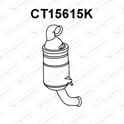 Catalizador Citroën BERLINGO / BERLINGO FIRST Box Body/MPV · Citroën BERLINGO / BERLINGO FIRST MPV · Peugeot PARTNER Box Body/MPV