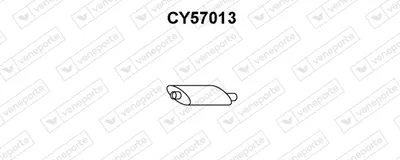 Silenciador posterior Jeep CHEROKEE