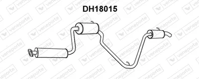 Silenciador posterior Daihatsu CUORE IV