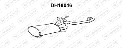 Silenciador posterior Daihatsu HIJET Van