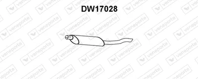 Silenciador posterior Daewoo NEXIA Saloon