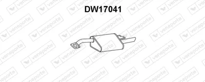Silenciador posterior Daewoo LEGANZA