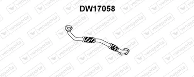 Tubo de escape Daewoo LANOS Saloon · Daewoo LANOS