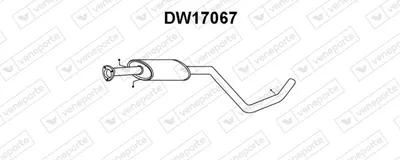 Presilenciador Daewoo NUBIRA · Daewoo NUBIRA Saloon · Daewoo NUBIRA Estate