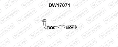 Tubo de escape VENEPORTE DW17071