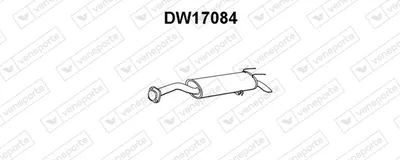 Silenciador posterior Fso POLONEZ III · Fso POLONEZ III Saloon