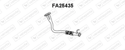 Tubo de escape Fiat MULTIPLA