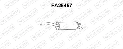 Silenciador posterior Fiat DOBLO MPV · Fiat DOBLO Box Body/MPV