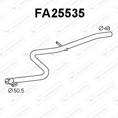 Tubo de escape Fiat DOBLO MPV · Fiat DOBLO Box Body/MPV