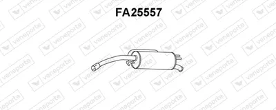 Silenciador posterior Fiat STILO Multi Wagon