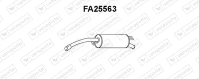 Silenciador posterior Fiat STILO