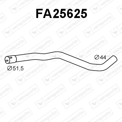 Tubo de escape Fiat PANDA · Fiat 500 · Fiat PANDA Hatchback Van