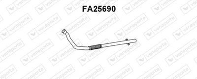 Tubo de escape Fiat FIORINO Box Body/MPV · Fiat FIORINO Pick up
