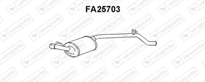 Silenciador posterior Fiat PANDA