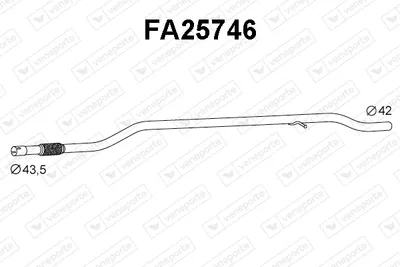 Tubo de escape Fiat PANDA · Fiat PANDA Hatchback Van