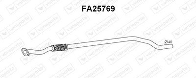 Tubo de escape Fiat GRANDE PUNTO · Fiat PUNTO EVO · Fiat PUNTO