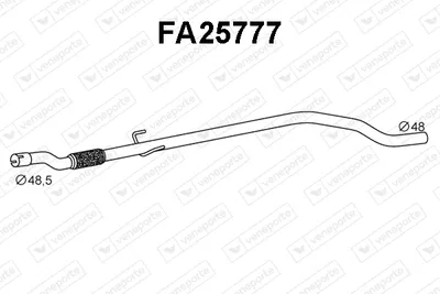 Tubo de escape Fiat GRANDE PUNTO · Fiat PUNTO EVO · Fiat GRANDE PUNTO Van
