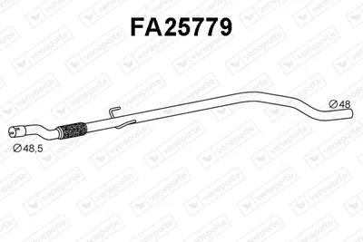 Tubo de escape Fiat GRANDE PUNTO · Fiat GRANDE PUNTO Van