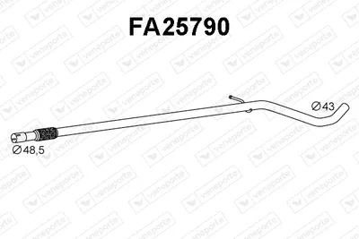 Tubo de escape Fiat PANDA · Fiat 500 · Fiat PANDA Hatchback Van