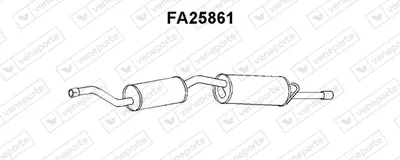 Silenciador posterior Fiat UNO