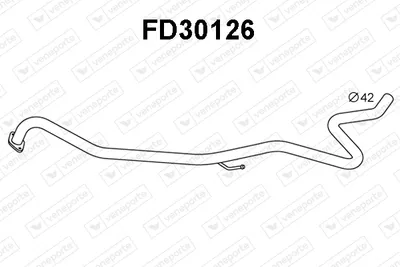 Tubo de escape Ford FIESTA VI · Ford FIESTA VI Van · Ford B-MAX