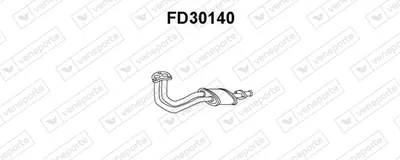 Tubo de escape Ford ESCORT IV · Ford ORION II · Ford ESCORT IV Convertible
