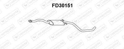 Presilenciador Ford ESCORT V · Ford ESCORT V Turnier · Ford ORION III