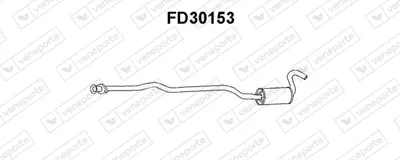 Presilenciador Ford ESCORT IV Express
