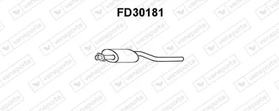 Silenciador posterior Ford TRANSIT Bus · Ford TRANSIT Van · Ford TRANSIT Platform/Chassis