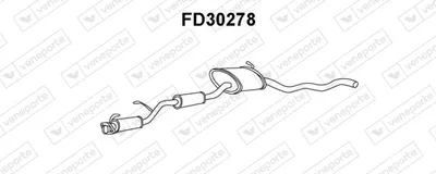 Presilenciador Ford SIERRA II Hatchback · Ford SIERRA II