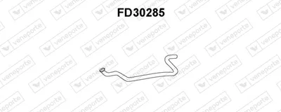 Tubo de escape VENEPORTE FD30285