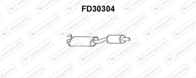 Silenciador posterior Ford TRANSIT Bus · Ford TRANSIT Van