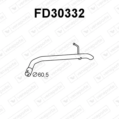 Tubo de escape Ford TOURNEO CONNECT · Ford TRANSIT CONNECT