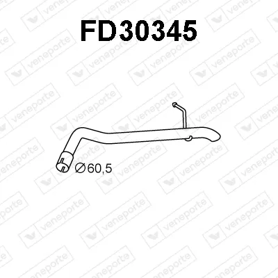 Tubo de escape Ford TOURNEO CONNECT · Ford TRANSIT CONNECT