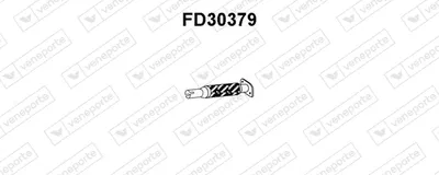 Tubo de escape Ford FIESTA IV · Ford PUMA · Mazda 121 III