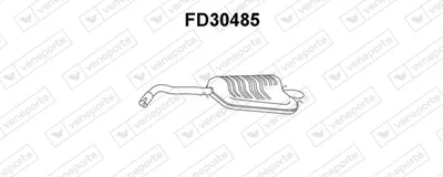 Silenciador posterior Ford ESCORT VI · Ford ESCORT VI Convertible
