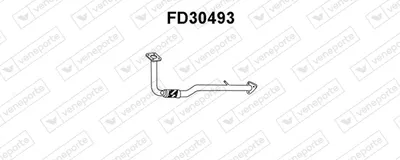 Tubo de escape VENEPORTE FD30493