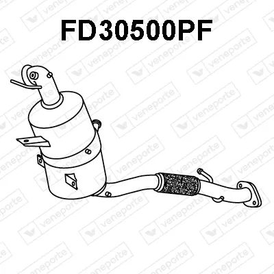 Catalizador SCR VENEPORTE FD30500PF