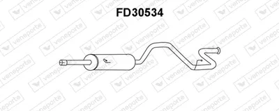 Silenciador posterior Ford TRANSIT Bus · Ford TRANSIT Van · Ford TRANSIT Platform/Chassis