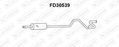 Silenciador posterior Ford TRANSIT Bus · Ford TRANSIT Van · Ford TRANSIT Platform/Chassis