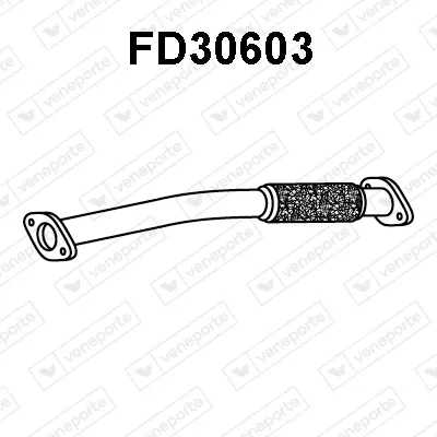 Tubo de escape Ford FIESTA IV · Ford FIESTA Box Body/MPV