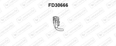 Tubo de escape Ford FIESTA III · Ford FIESTA Hatchback Van