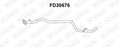 Tubo de escape Ford FIESTA IV