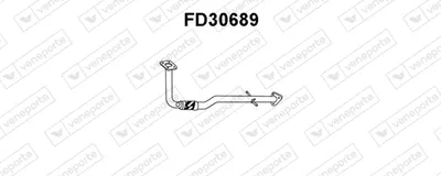 Tubo de escape VENEPORTE FD30689
