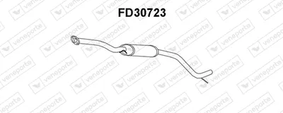 silenciador del medio Ford MONDEO I · Ford MONDEO I Turnier · Ford MONDEO I Saloon