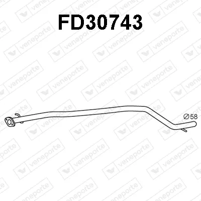 Tubo de escape Ford MONDEO III Saloon · Ford MONDEO III · Ford MONDEO III Turnier