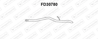 Tubo de escape VENEPORTE FD30780