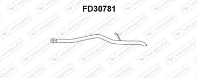 Tubo de escape VENEPORTE FD30781