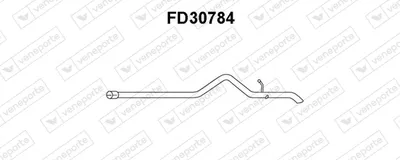 Tubo de escape VENEPORTE FD30784