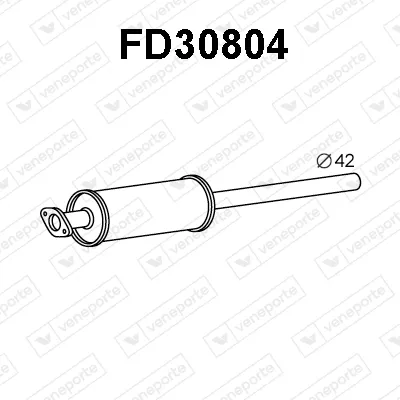 Presilenciador Ford FOCUS C-MAX · Ford FOCUS II · Ford FOCUS II Turnier